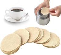 Papier filtre rond adapté aux besoins du client de café 58mm 64mm