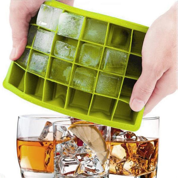 Silicone Ice Grid Food Grade Silicone Ice Cube Mold With Easy Demolding And Cover