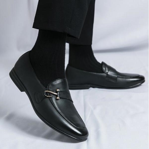 Leisure Loafers Men Business Formal Leather Shoes Business Leather Shoes