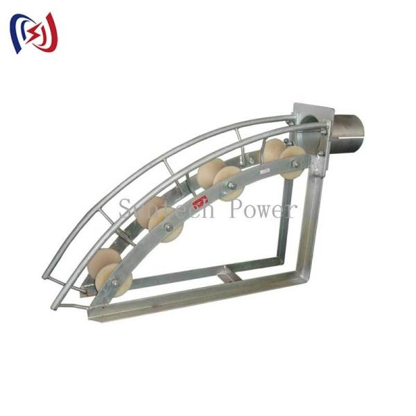 Cable Entrance Protection Roller with 80-200MM Tube Diameter for Reducing Cable Jacket Damage and 17-30KG Weight