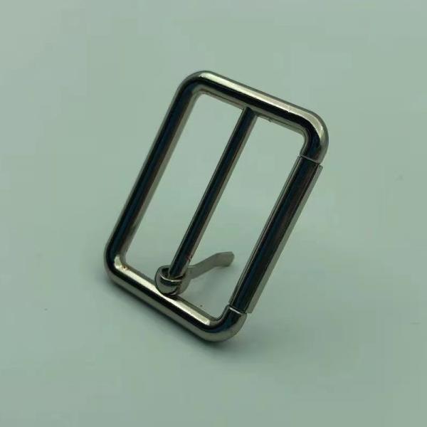 Eco Friendly Material Metal Backpack Strap Adjuster Silk Screen Printing
