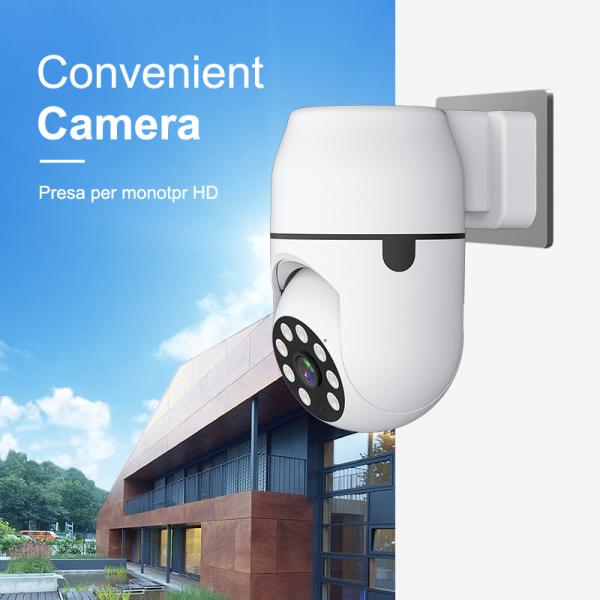 Glomarket Smart Camera Infrared/white light+infrared WiFi/4G Outdoor Camera Hd Night Vision Lighting Security Home Camer