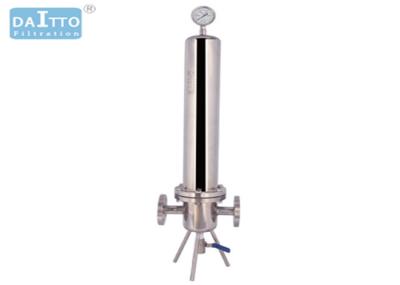 Gas Type Stainless Steel Filter Housing Hygienic Design By Avoiding Dead Space