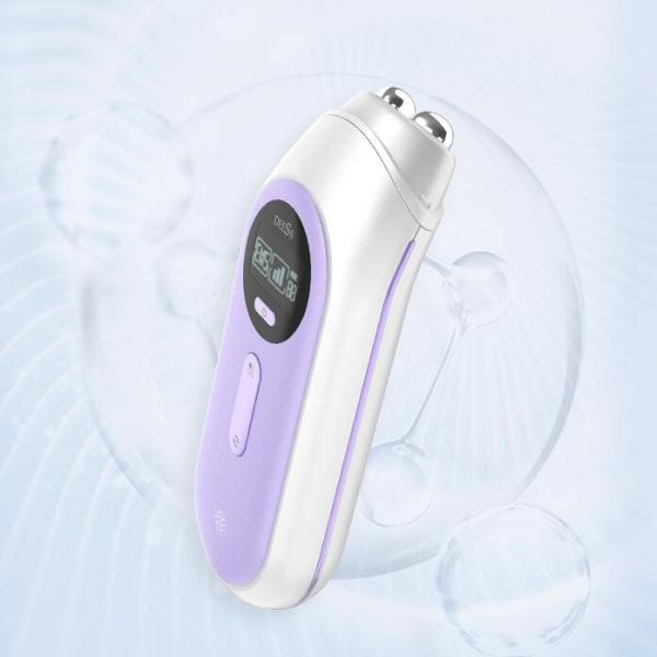 Agregados familiares Mini Rf Skin Beauty Device, dispositivo Handheld da face lift do OEM MicroCurrent