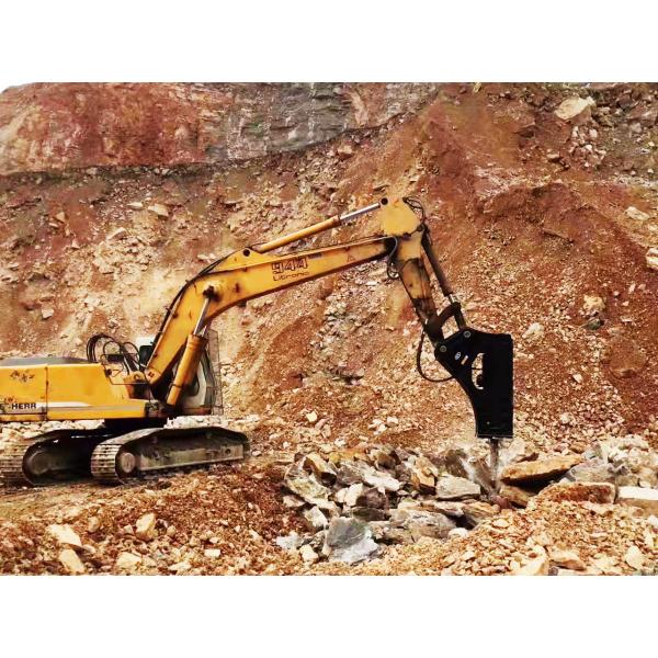 Demolition Hydraulic Excavator Hammers 6-9T Jack Head 75mm Chisels