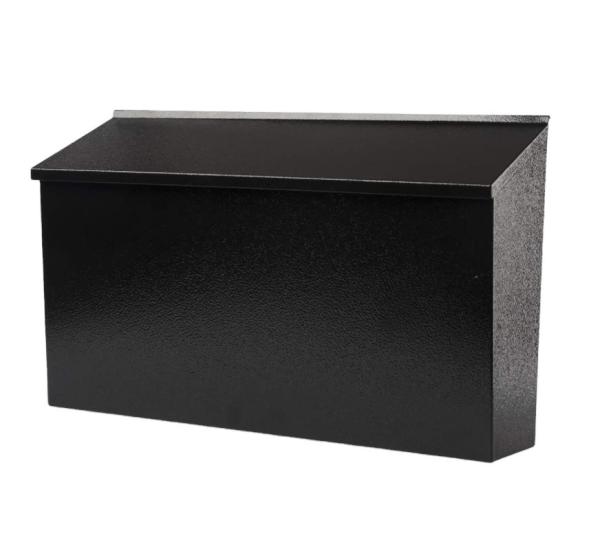 Large Capacity Security Wall Mailbox Waterproof Iron Vertical Drop Mailbox for Outdoor
