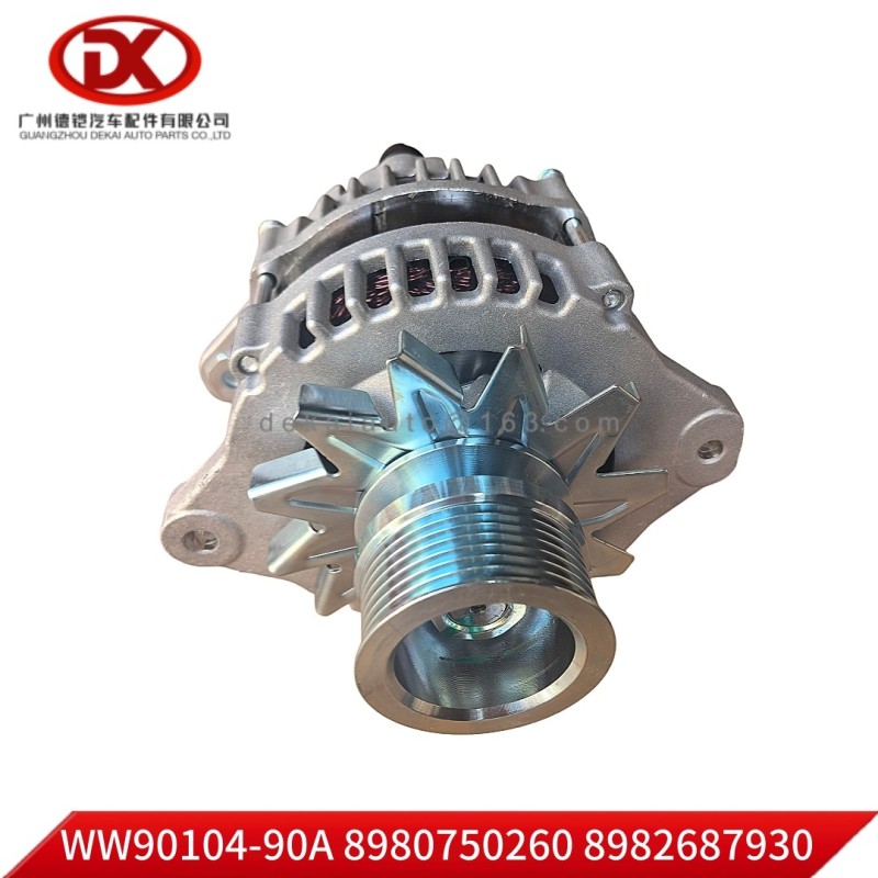 Alternator 24V 80A 8980750260 8982687930 8 98075026 0 8 98268793 0  for ISUZU 700P 4HK1 Truck Parts