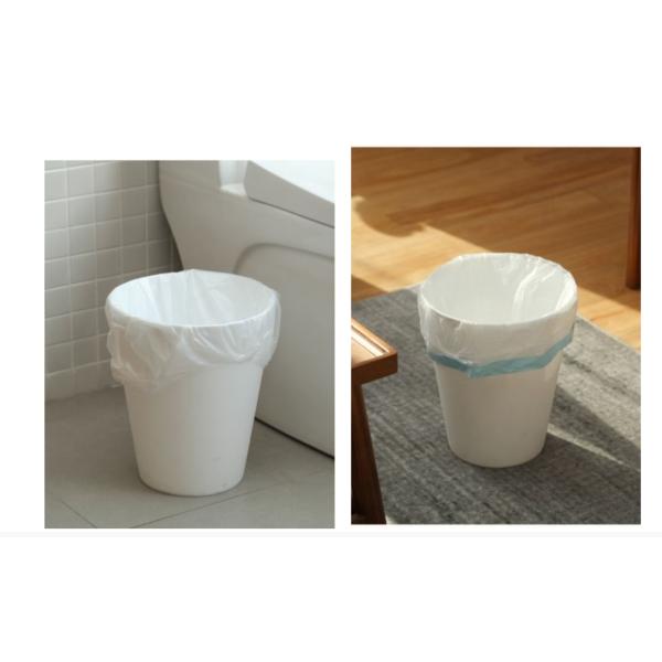 Degradable красочный пластиковый отброс Drawstring кладет W42 в мешки x L44cm