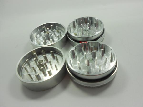 China Anodized Aluminum Herb Grinder  Parts Custom CNC Machining Factory for smoke cigarette tobacco