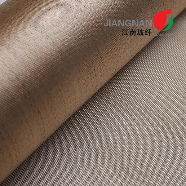 Сатинировка соткет сплетенную ткань стеклоткани ткани 0.8mm стеклоткани огнеупорную