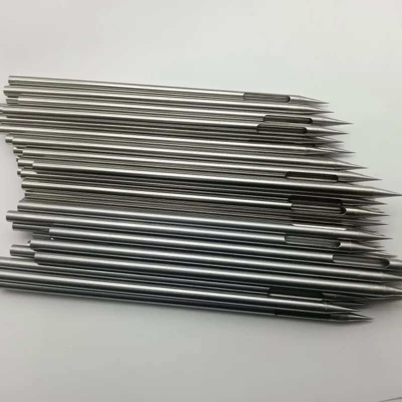 Capillary Tube Puncture Stainless Steel Needle Cannula Slot Scale