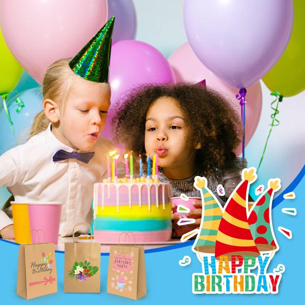 Специальная упаковка продуктов для приема на кухню Kraft Paper Bag для быстрого питания