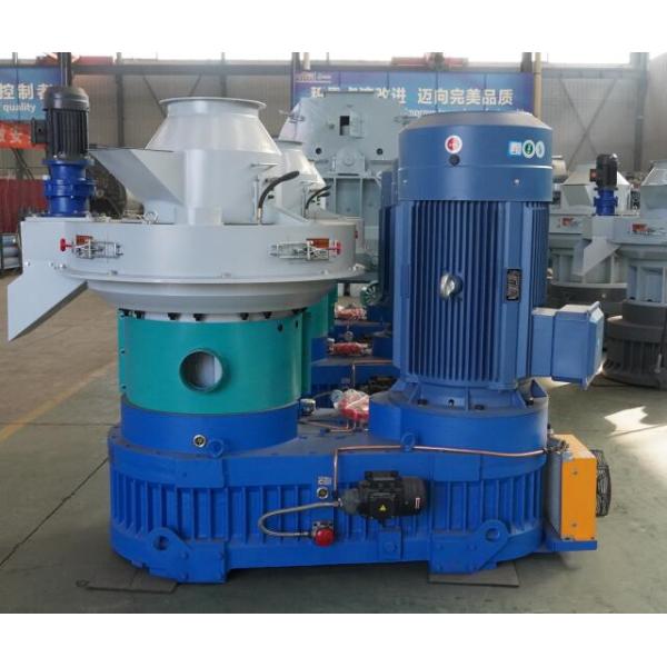 Ring Die Biomass Wood Pellet Machine 1500-2000 KG / H 3 Phases
