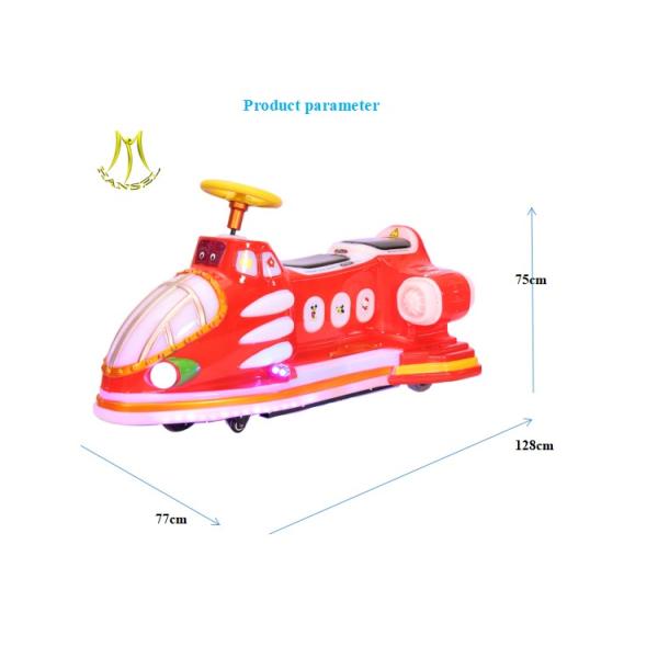 Hansel  popular game machine amusement battery power kids ride on motorbike