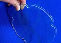 Plat UV transparent du quartz 99,5% fondu de Morse 6,5