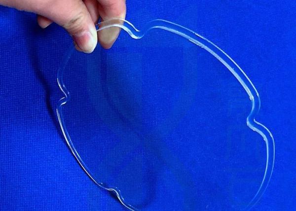 Placa uv transparente de quartzo 99,5% fundido de Morse 6,5
