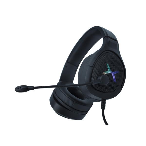 Steel Headband Gaming RGB Headphones , DL Headset With Volume Control