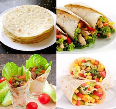 Chapati 1400pcs/h que faz a máquina
