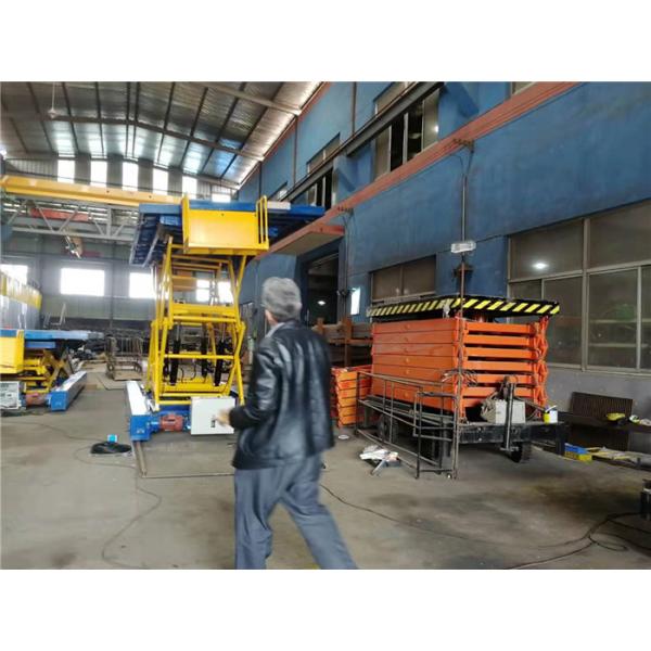 Hydraulic Mobile Scissor Lift heavy duty scissor lift Double Safety Lowering Device