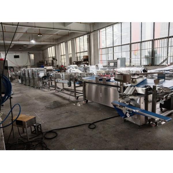 Прокатанное замороженное положенное автоматическое производственной линии плюшки теста