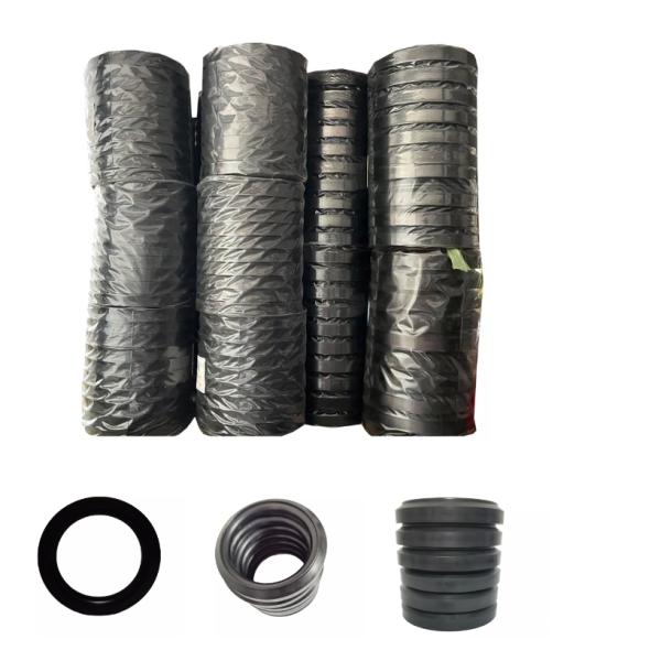 V Packed Nitrile Rubber Oilfield Piston Pump Packing Fracturing Seals Plunger Packing