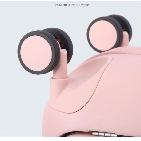 Сильный PP твердый корпус кабинный багаж противоударный дети носят на чемоданах