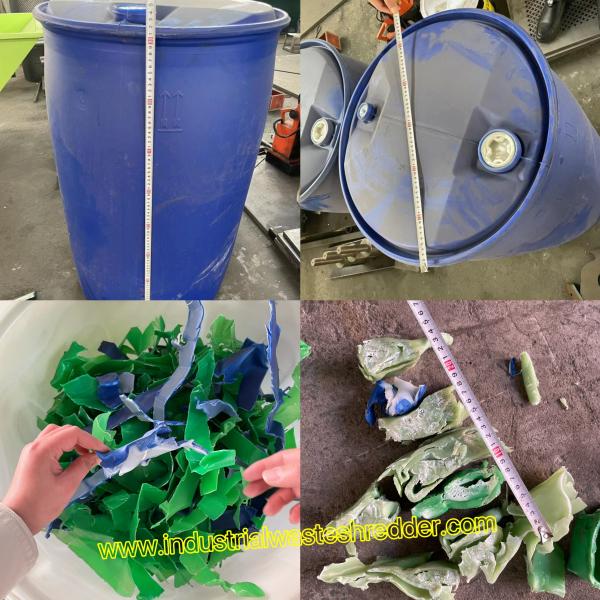 High Efficiency Plastic Drum Shredder Machine