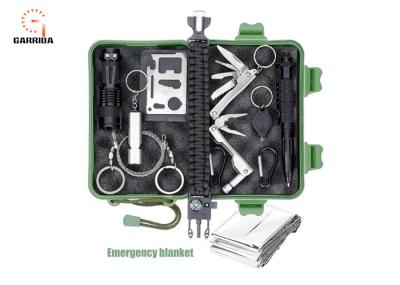 Multi functional Hot Selling SOS Survival Kit for Outside Adventure Outdoor emergency survival kit