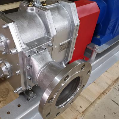 Anticorrosive 1.2Mpa Sanitary Rotary Lobe Pump Practical High Precision