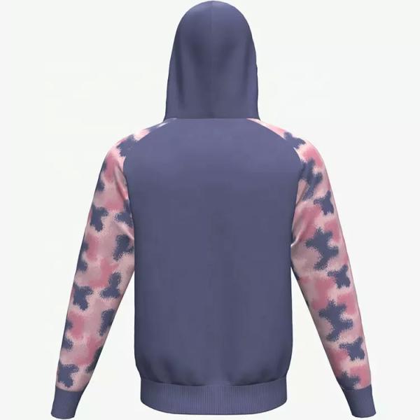 Sublimated Pullover Sports Team Hoodies Solid Pattern Anti Wrinkle