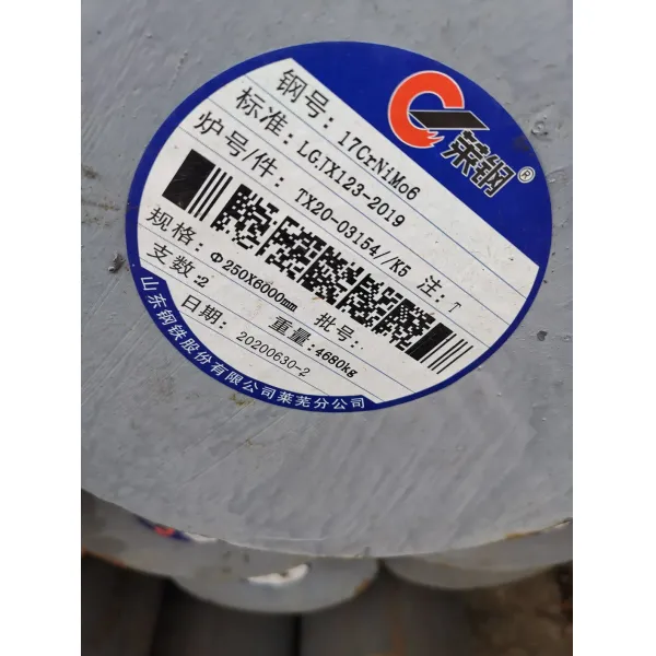 Polished Surface Alloy Steel Round Bar 17CrNiMo6 with OD 6-630mm for Mold Steel Application