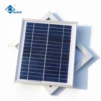 panneau solaire en verre transparent en aluminium de 9V 4.5W pour les OUTILS éducatifs solaires ZW-4.5W-9V