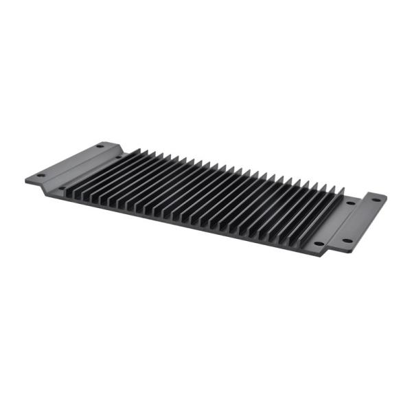 СИД освещая Heatsink черный анодировать прессованный алюминиевый режа профиль t
