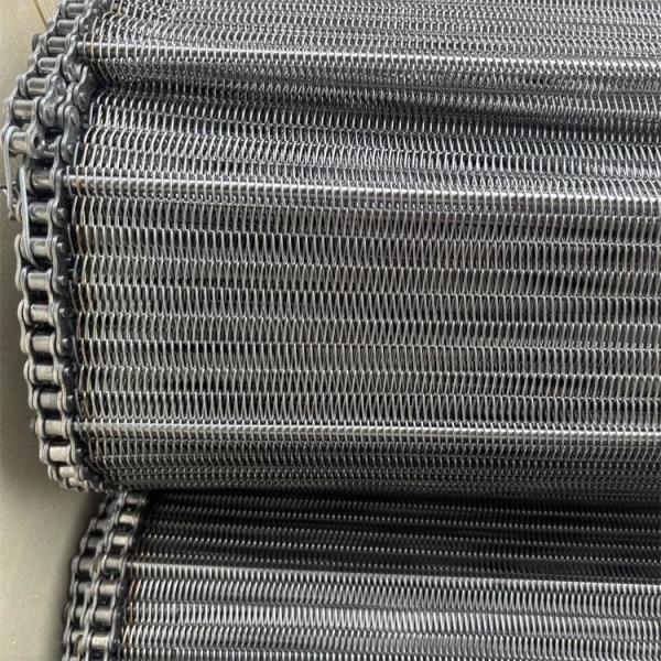 SS304 Stainless Steel Spiral Wire Mesh Conveyor Belt