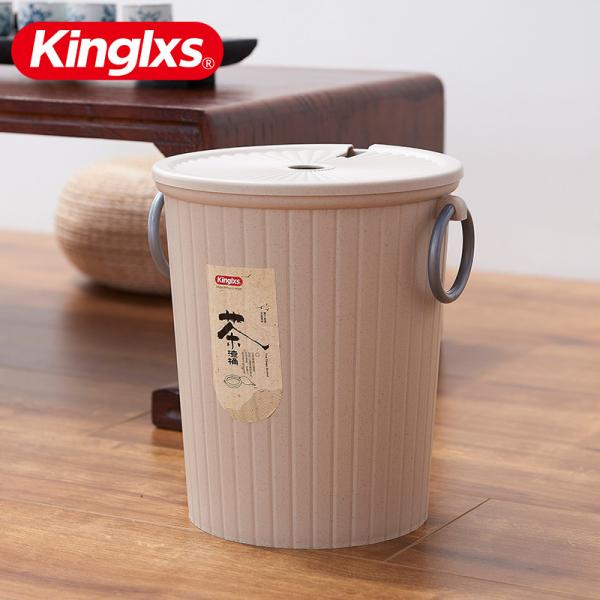 Hotel Room Kitchen Office Tea Leaves Plastic Dustbin Bucket