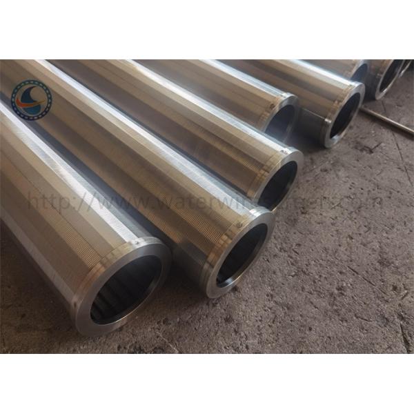 Stainless Steel 321 Water Well Screen Pipe Corrosion Resistant For Aquaculture