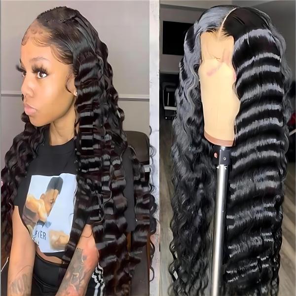 360 Full 13x6 Hd Lace Front Virgin Hair Wigs 100% Raw Natural Human Hair With Frontal