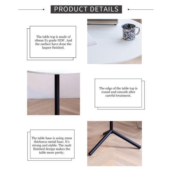 Адвокатура бистро кухни ресторана ставит круг на обсуждение 110cm высокий современный