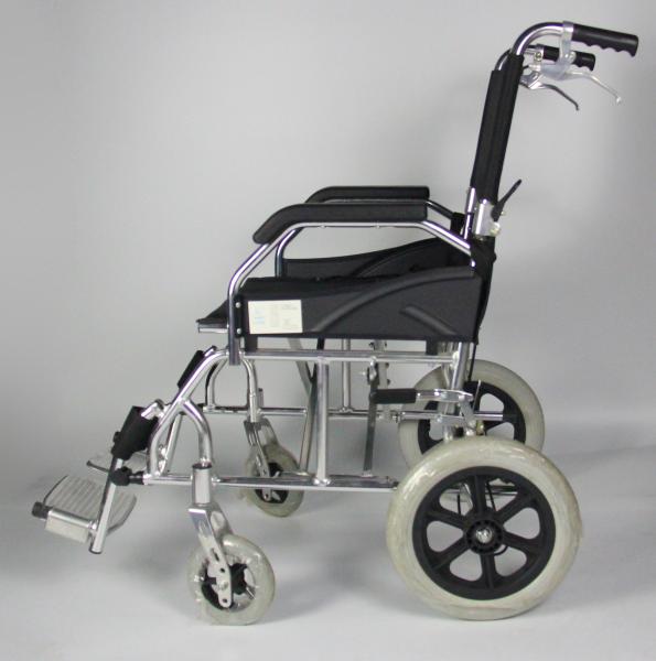 Portable Lightweight Foldable Aluminum Manual Wheelchair Easy Carry For Elderly