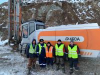 D460A Máquina de perforación de roca de alta presión con compresor de aire