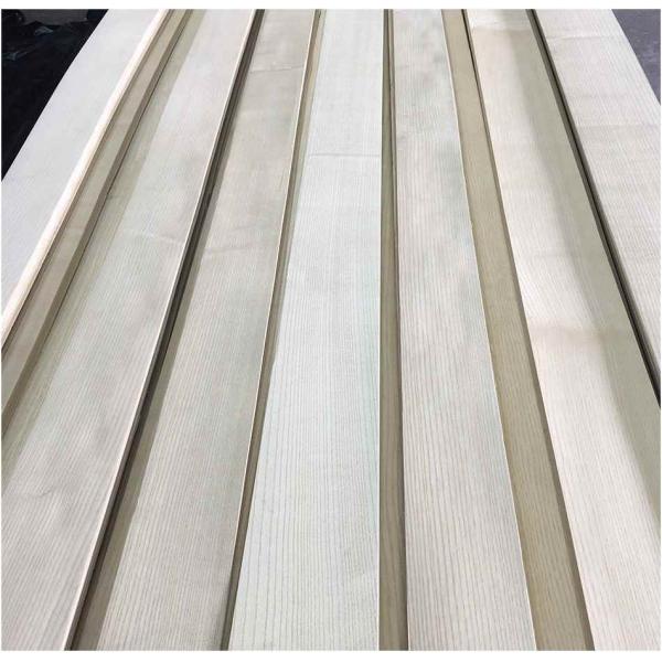 Естественный белый пепел деревянный фанера четверть резка прямое зерно длина 2050-3200 мм для мебели и двери