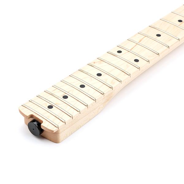 Satin Finish Maple Wood Guitar Neck Six  String ST Electric Guitar Neck Replacement