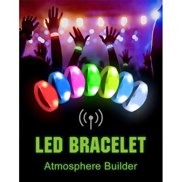 Plastic Light Up Bracelets for All Your Party Needs Glow in The Dark and Durable