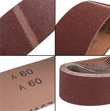 Aluminum Oxide Sanding Belt Metal Wood Grinding Abrasive Belts X-Wt blending