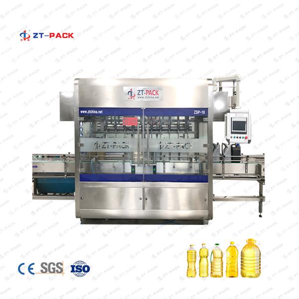 óleo Olive Oil Filling Machine da cookie do óleo de amendoim do óleo de girassol do óleo 100ml-5L comestível