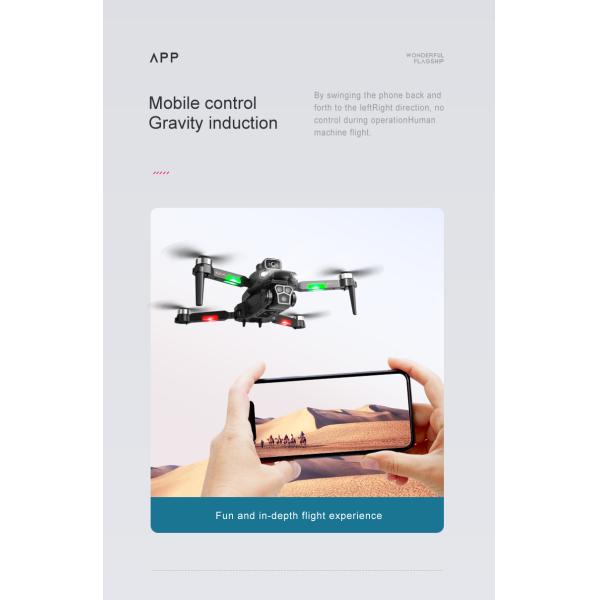 Beginners in Drones Category M1s Drone 4k HD Camera Obstacle Avoidance and Brushless Motor Maximum Flight Time 10-20min