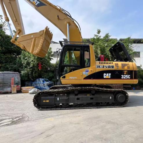 Used CAT 325C Hydraulic Crawler Excavator Caterpillar  for Construction Projects