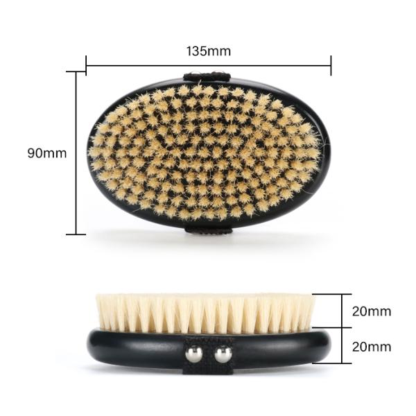 Vegan Dry Body Brush Natural Sisal Agave Cactus Bristles