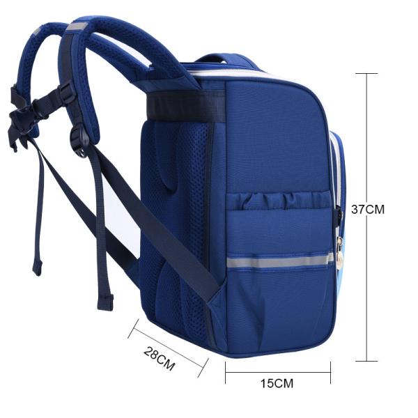 Oxford Waterproof Leather School Backpacks BSCI FCS Certification