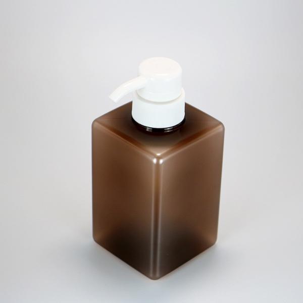 13.4oz 400ml Amber Plastic Shampoo Pump Bottles Travel Reusable Shampoo Containers For Shower